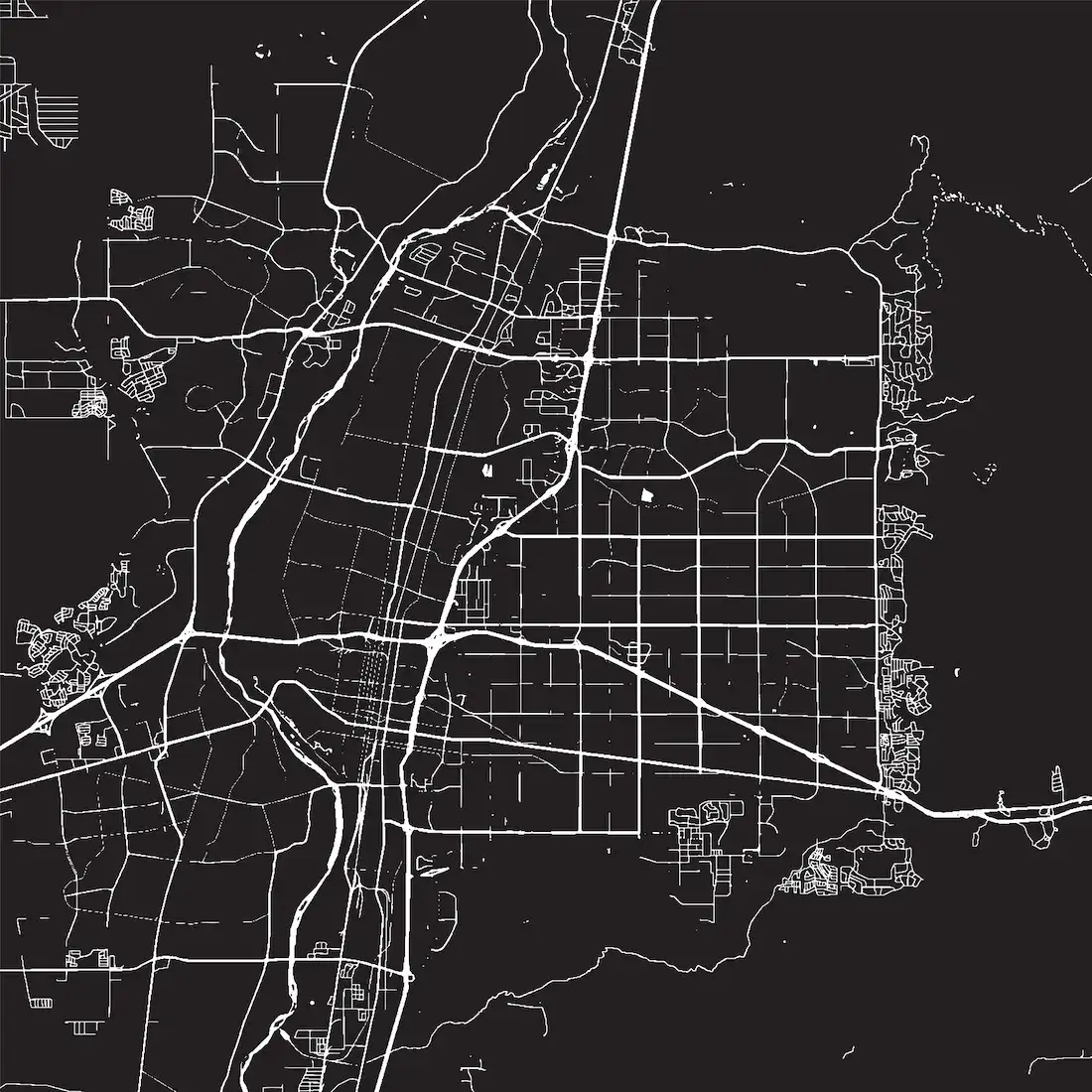 Street map — Albuquerque, NM